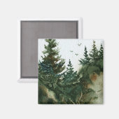 Pine Tree Magnet (Voorkant / Achterkant)