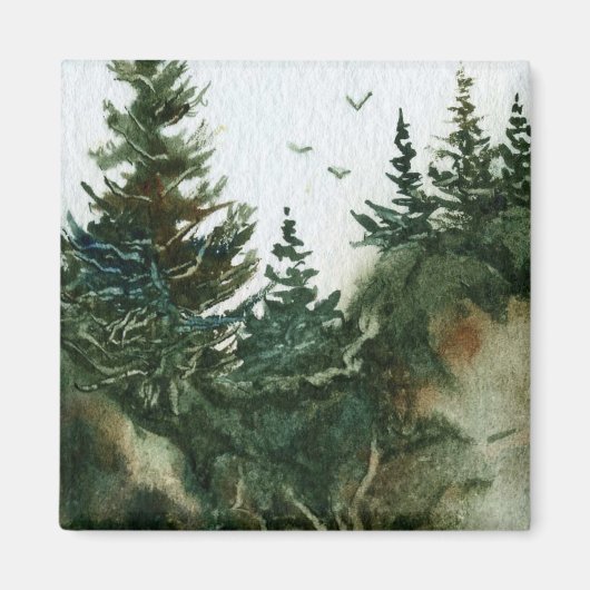 Pine Tree Magnet (Voorkant)