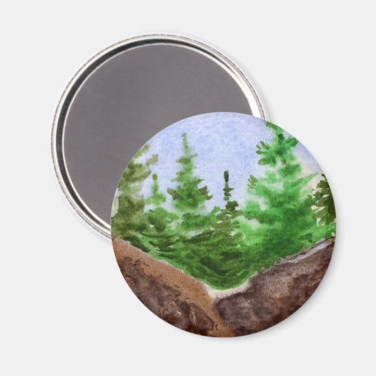 Pine Tree Magnet (Voorkant / Achterkant)