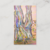 Pine Tree met Dandelions Visitekaartje (Voorkant)