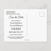 Pine Tree Mountains Sla het Date Briefkaart op (Achterkant)