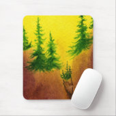 Pine Tree Mousepad Muismat (Met muis)