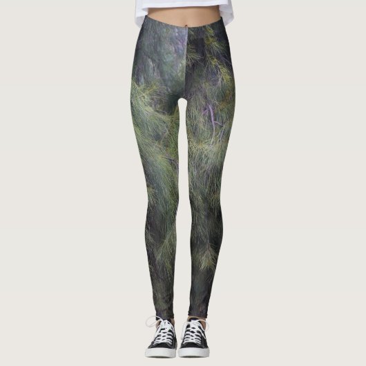 Pine tree naalden leggings (Voorkant)