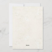 Pine Tree open haard en Cadeaus aangepaste kerst Feestdagenkaart (Achterkant)