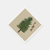 Pine Tree Papier servetten (Hoek)