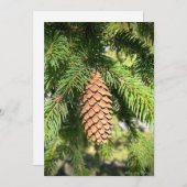 Pine Tree Perfection Feestdagenkaart (Voorkant / Achterkant)