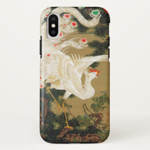 Pine Tree & Phoenix (Love Heart Phoenix), Jakuchu Case-Mate iPhone Case
