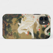 Pine Tree & Phoenix (Love Heart Phoenix), Jakuchu Case-Mate iPhone Case (Achterkant (horizontaal))