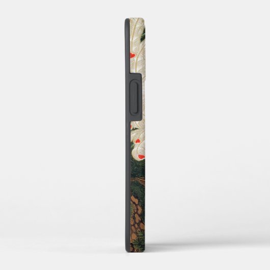 Pine Tree & Phoenix (Love Heart Phoenix), Jakuchu Case-Mate iPhone Case (Achterkant / Rechts)