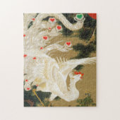 Pine Tree & Phoenix (Love Heart Phoenix), Jakuchu Legpuzzel (Verticaal)