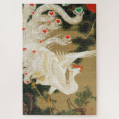 Pine Tree & Phoenix (Love Heart Phoenix), Jakuchu Legpuzzel (Verticaal)