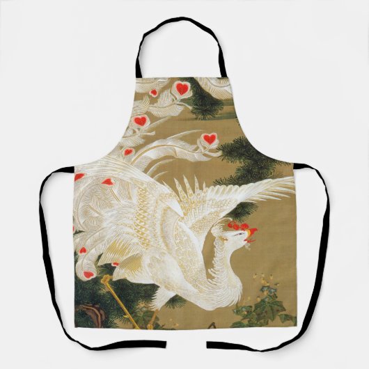 Pine Tree & Phoenix (Love Heart Phoenix), Jakuchu Schort (Voorkant)