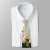 Pine Tree & Phoenix (Love Heart Phoenix), Jakuchu Stropdas (Gebonden)