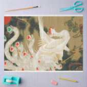 Pine Tree & Phoenix (Love Heart Phoenix), Jakuchu Tissuepapier (Craft)