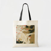Pine Tree & Phoenix (Love Heart Phoenix), Jakuchu Tote Bag (Voorkant)