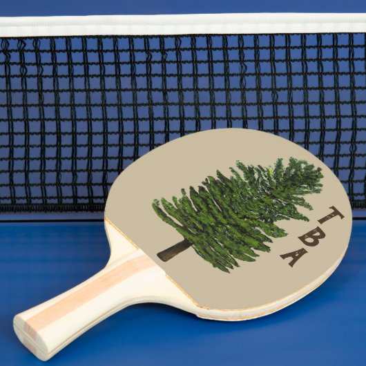 Pine Tree Ping Pong Paddle Tafeltennisbatje (Insitu)