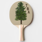 Pine Tree Ping Pong Paddle Tafeltennisbatje (Voorkant)