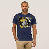 Pine Tree Pirates Longview Texas T-Shirt (Voorkant volledig)