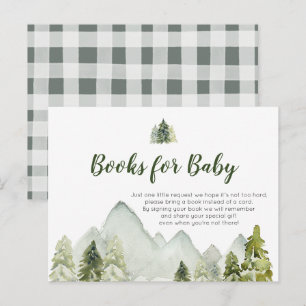Pine Tree Robuuste avontuurboeken voor Baby Briefk Briefkaart