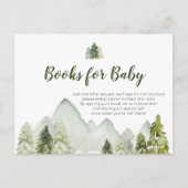 Pine Tree Robuuste avontuurboeken voor Baby Briefk Briefkaart (Voorkant)