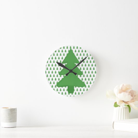 Pine Tree Ronde Klok (Huis)