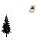 Pine Tree Rubber Stempel (Gestempeld)