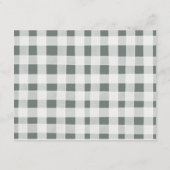 Pine Tree Rustic Adventure Baby shower Advice Card Informatiekaartje (Achterkant)