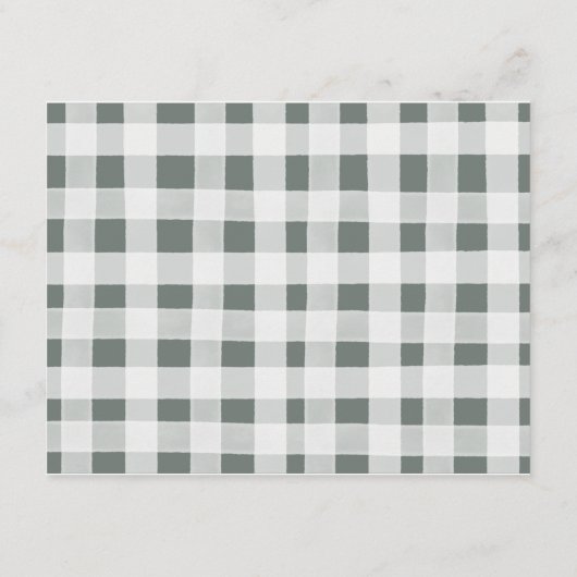 Pine Tree Rustic Adventure Baby shower Advice Card Informatiekaartje (Achterkant)