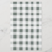 Pine Tree Rustic Adventure Bingo Games Baby shower (Achterkant)