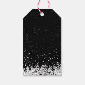 Pine Tree Script Merry kerstcadeautjes Labels Cadeaulabel (Achterkant)