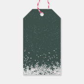 Pine Tree Script Merry kerstcadeautjes Labels Cadeaulabel (Achterkant)