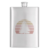 Pine Tree Silhouette Flacon (Voorkant)