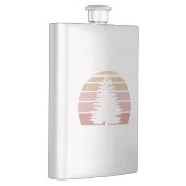 Pine Tree Silhouette Flacon (Rechts)