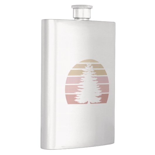 Pine Tree Silhouette Flacon (Rechts)