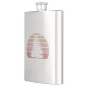 Pine Tree Silhouette Flacon (Links)