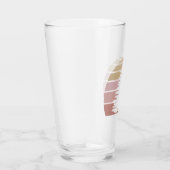 Pine Tree Silhouette Glas (Rechts)