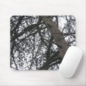 Pine Tree Silhouette Mousepad Muismat (Met muis)