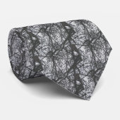 Pine Tree Silhouette Stropdas (Opgerold)