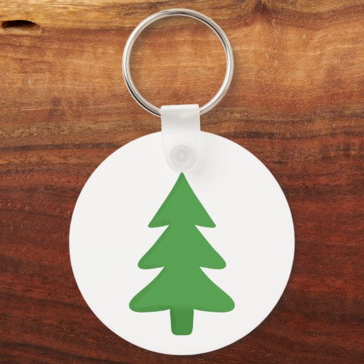 Pine Tree Sleutelhanger (Achterkant)