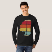 Pine Tree Snowboard  Snowboarding Snowboarder Wint T-shirt (Voorkant volledig)