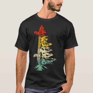 Pine Tree Snowboard Wintersport Snowboar T-shirt