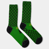 Pine tree sokken, bos, jacht, outdoor sokken (Rechts)