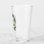 Pine Tree State Moose and River Artwork Glas (Links)