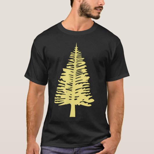 Pine Tree - Steun de Pine Tree op aarde T-shirt (Voorkant)