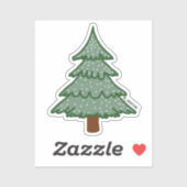 Pine Tree Sticker (Vel)