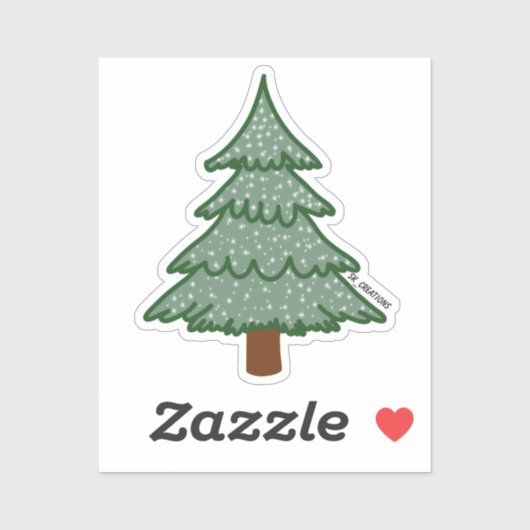 Pine Tree Sticker (Vel)