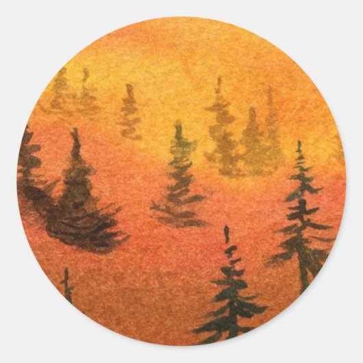 Pine Tree Sticker (Voorkant)