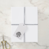 Pine Tree Tag Cadeaulabel (Met Touw)