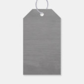 Pine Tree Tag Cadeaulabel (Achterkant)