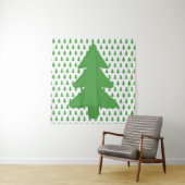 Pine Tree Wandkleed (In situ)